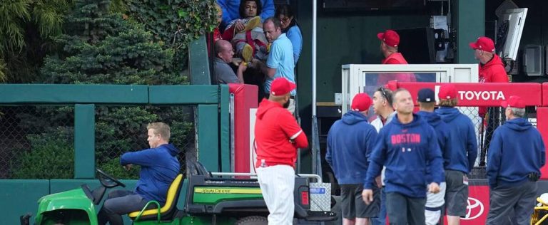 Scary scene: Fan falls from bleachers at Phillies stadium