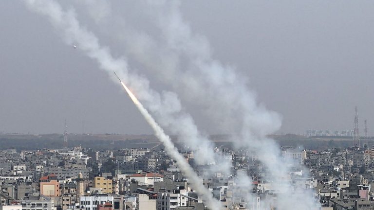 Seven killed after Israeli raids in the Gaza Strip, dozens of rockets launched in retaliation