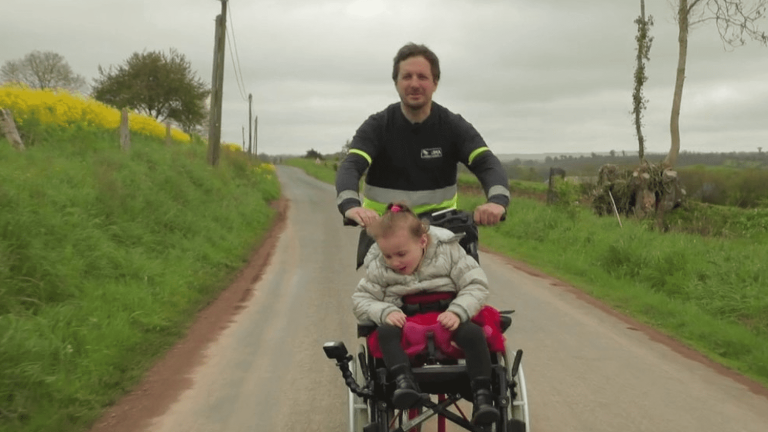 Solidarity: Norman welders build wheelchair bikes for disabled children