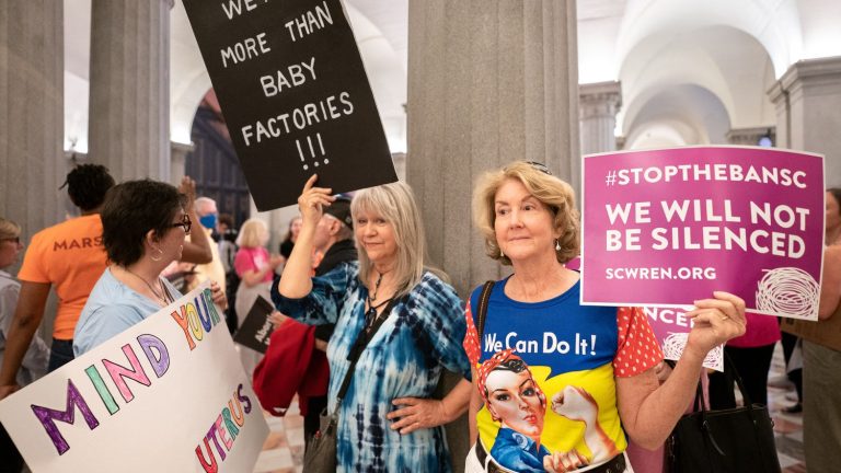 South Carolina, which has become a safe haven for women seeking an abortion, passes a law aimed at drastically limiting the procedure