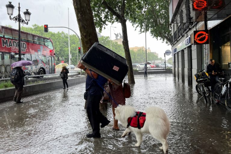 Spain hit by severe weather after months without rain