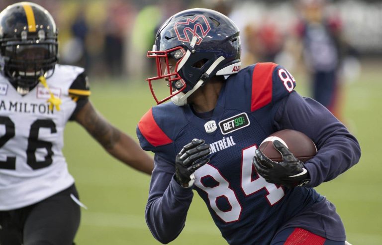 The Alouettes deprived of Reggie White Jr. and Sean Jamieson for six games