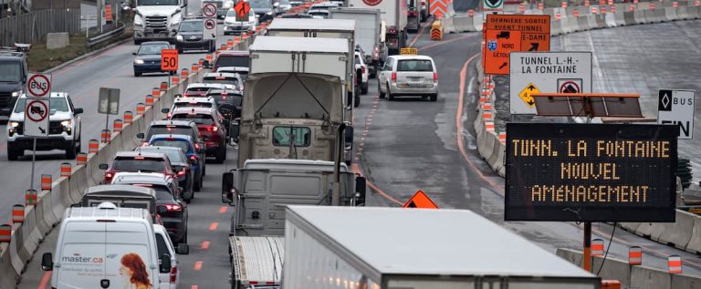 The La Fontaine tunnel closed overnight from Friday to Saturday