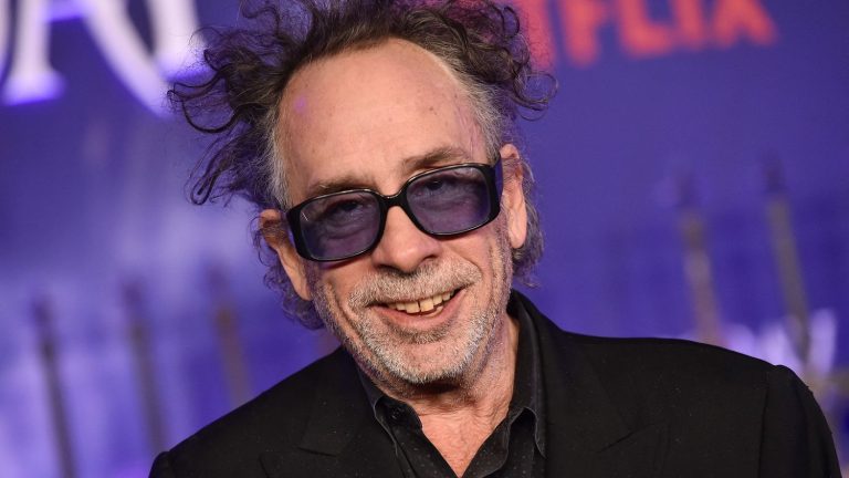 Tim Burton presents his “Labyrinth” in Paris