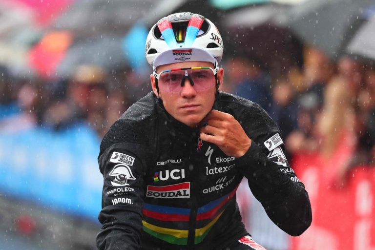 Tour of Italy |  Evenepoel “happy with his feelings” after his two falls the day before