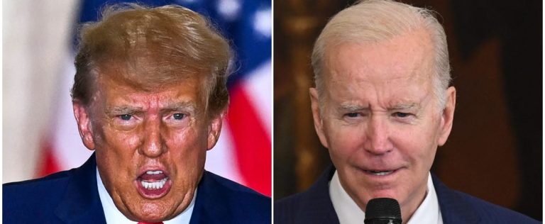 Trump blasts Biden’s absence from Charles III’s coronation