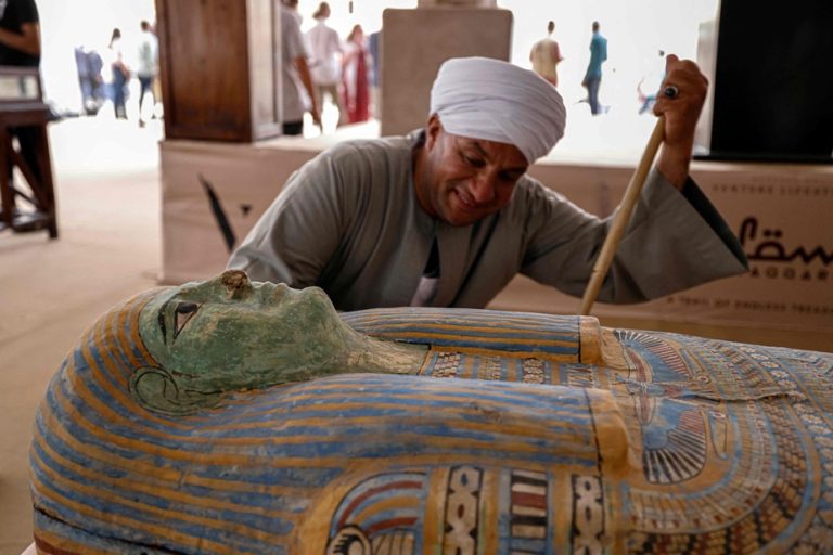 Two embalming workshops unveiled in the Saqqara necropolis