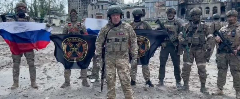 Ukraine: Wagner Group says to withdraw from Bakhmout by June 1