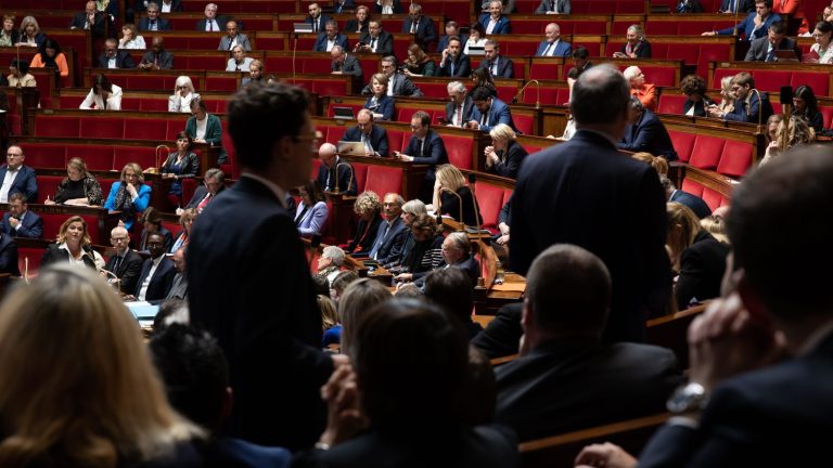 VIDEO.  A minute of silence observed at the National Assembly after the death of three police officers in the North and a nurse at the CHU de Reims