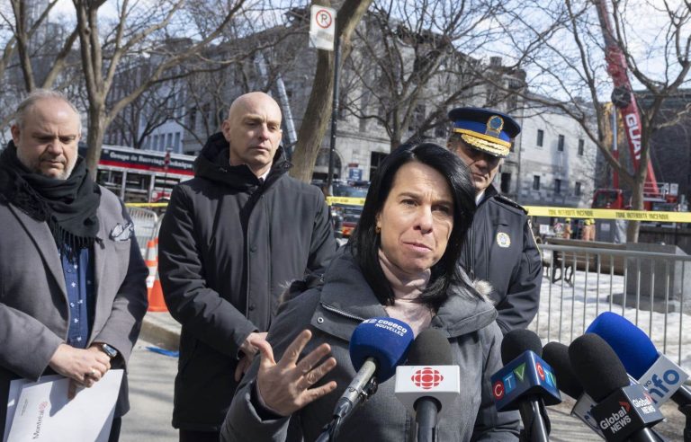 Valérie Plante reiterates her confidence in firefighters