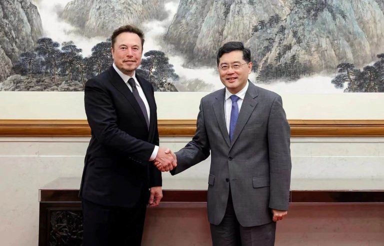 Visiting Beijing, Elon Musk praises China’s development