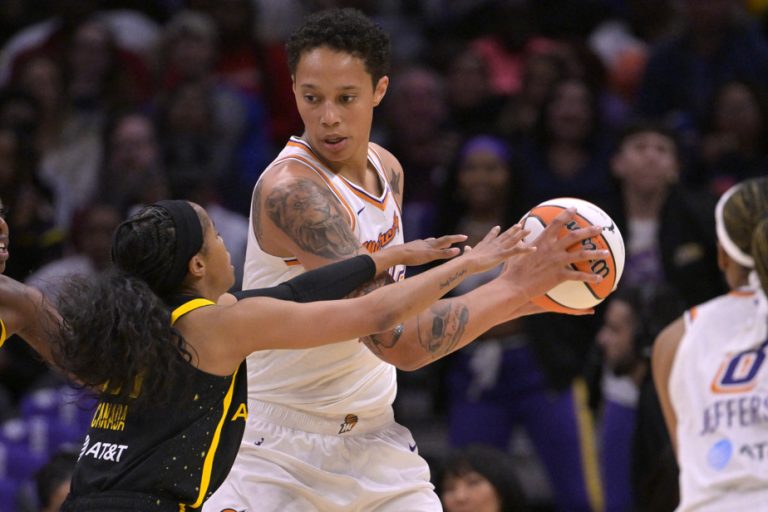 WNBA |  A first match for Brittney Griner after her detention in Russia