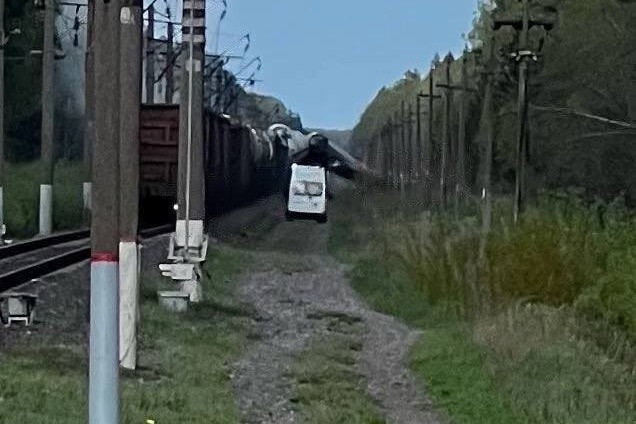 War in Ukraine, Day 433 |  ‘Explosive device’ derails Russian freight train