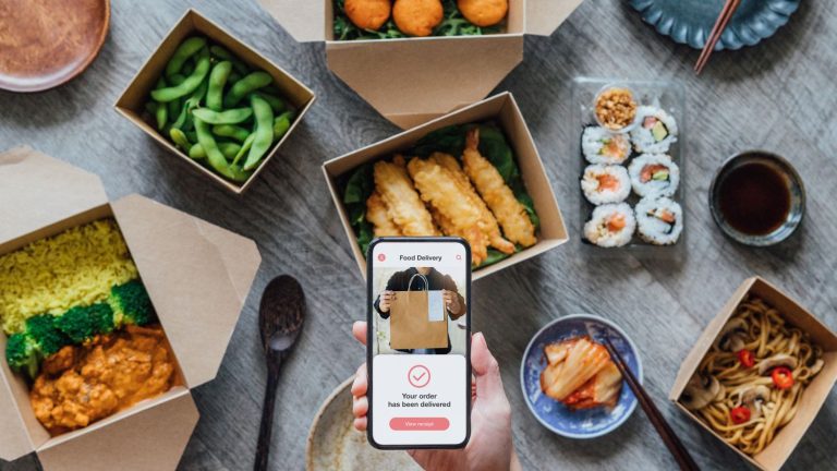 Watch out for high-calorie menu delivery apps