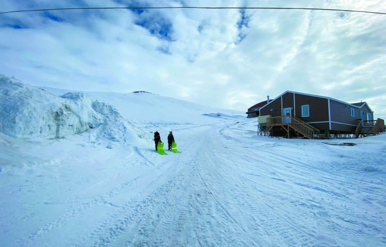 Welcome to the Sautjuit school in Kangirsuk