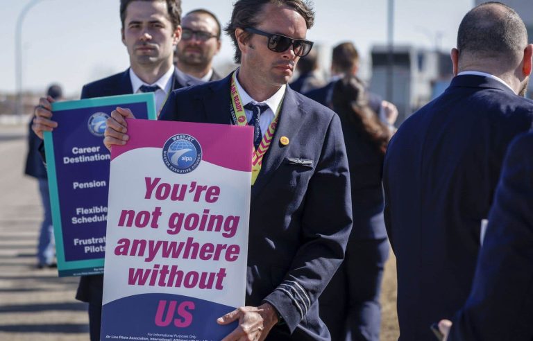 WestJet planes could be grounded as early as Friday