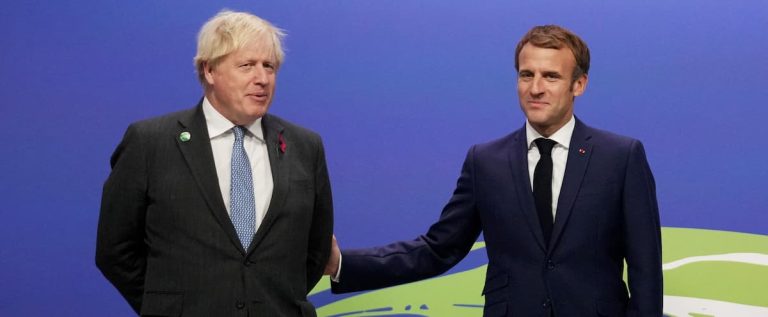 When Boris Johnson castigated Emmanuel Macron, Putin’s “bootlicker”