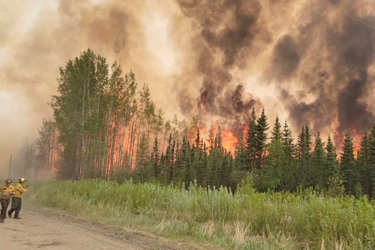 Wildfires in Western Canada |  Rain and lower temperatures could slow progress