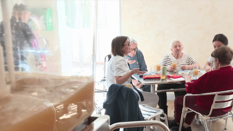 a bar to make residents smile