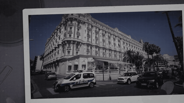 at the heart of the heist of the century at the Carlton in Cannes