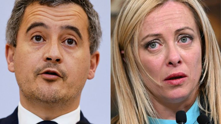 behind Gérald Darmanin’s attacks on Giorgia Meloni, a strategy to counter Marine Le Pen