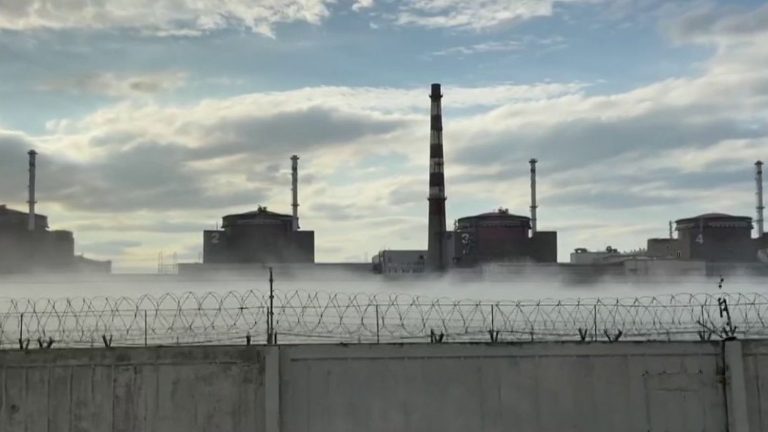 evacuations around the Zaporizhia nuclear power plant