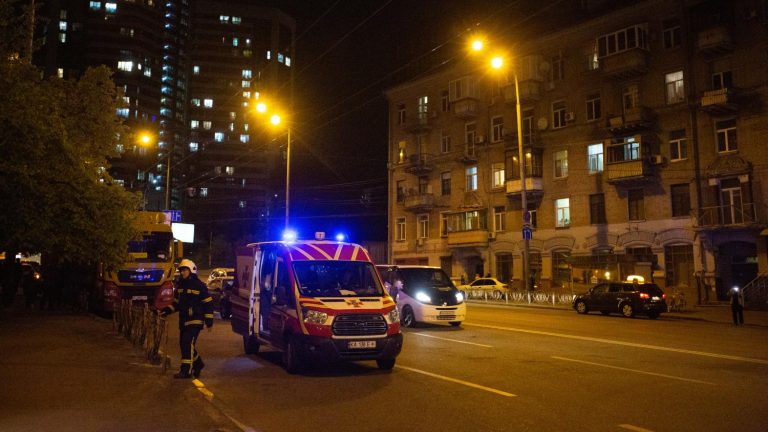 four injured after airstrikes in Kyiv