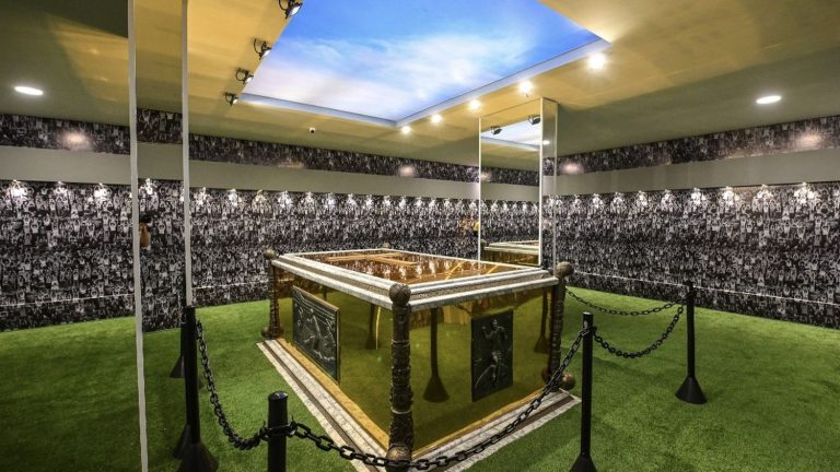 in Brazil, the important mausoleum where Pelé rests has welcomed its first visitors