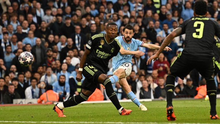 the Cityzens and Bernardo Silva give a football lesson to the people of Madrid