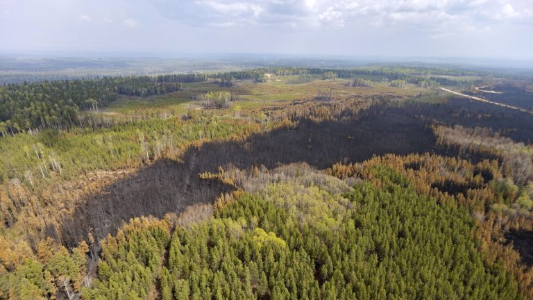 the army arrives in the province of Alberta to support the firefighters