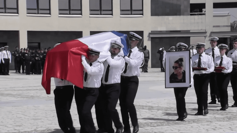 the national tribute paid by Emmanuel Macron