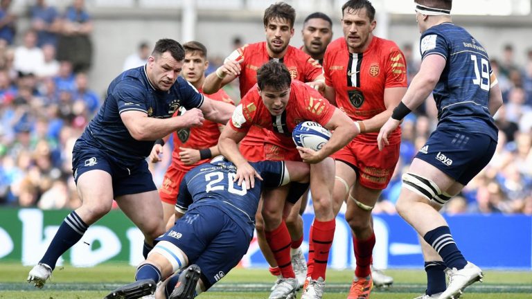 too undisciplined, Stade Toulousain gets stuck against Leinster in the semi-finals