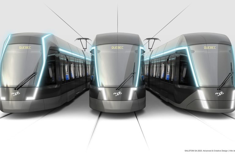 A black tram for Quebec