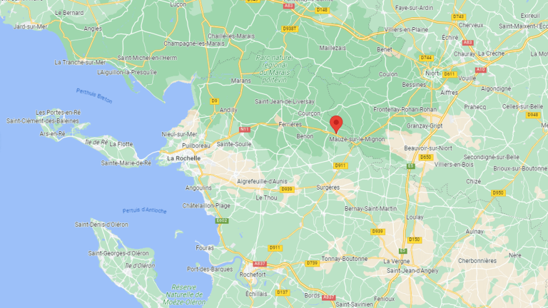 An earthquake with a magnitude greater than 5 recorded between Niort and La Rochelle, felt in many cities in western France