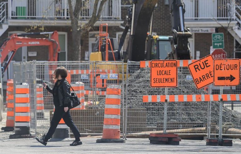 Another summer of construction sites in Montreal