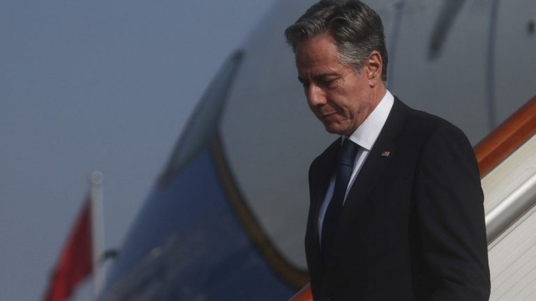 Antony Blinken has arrived in Beijing for the highest-level US visit since 2018