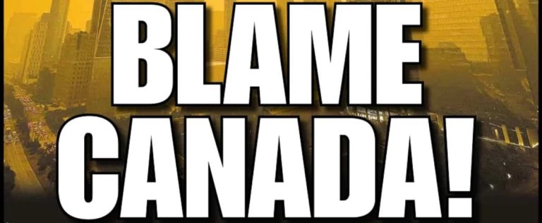 ‘BLAME CANADA!’: New York Post headline blames country for smog