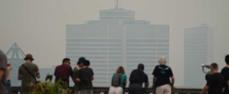 Bad air quality: it’s improving in Montreal, but the smoke is still present