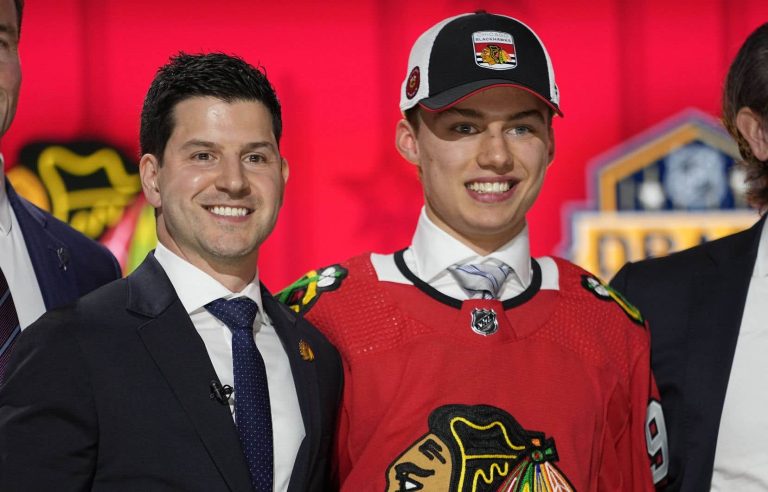 Blackhawks pick Connor Bedard first overall in draft