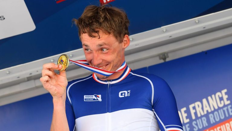 Breton Valentin Madouas crowned French champion for the first time in his career