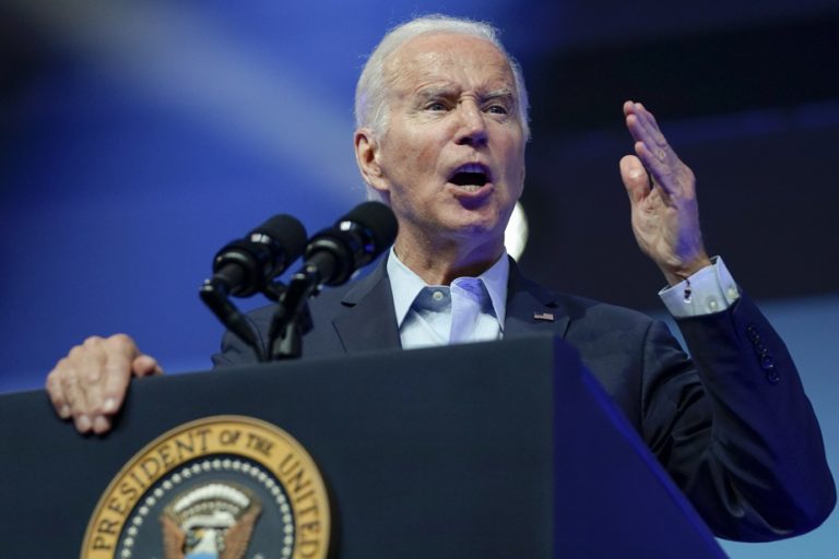 Campaigning in Pennsylvania, Joe Biden touts his economic record