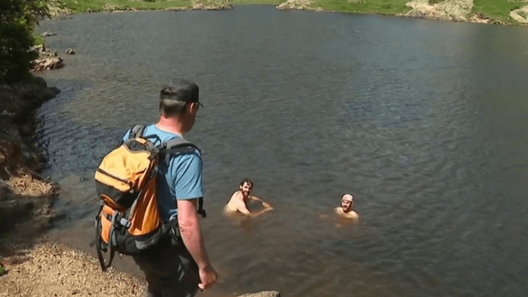 Chamrousse, a mountain lake that has become too crowded