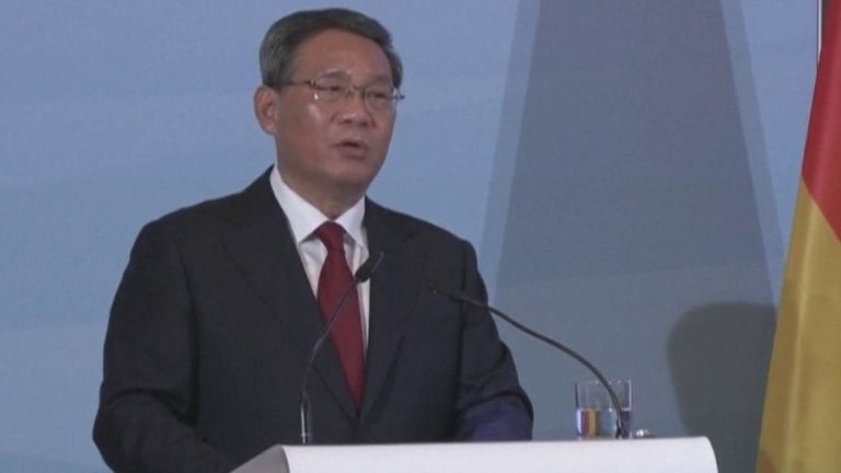 Chinese Premier on trip to Germany