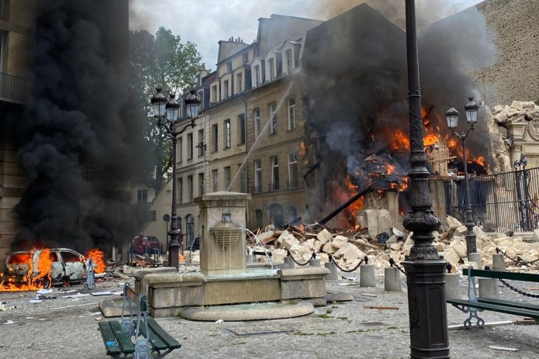 Collapsed building in Paris |  One person still missing, six seriously injured