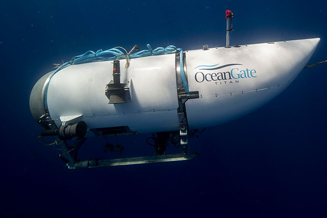 Continuation of the search to find a submersible visiting the wreck of the Titanic