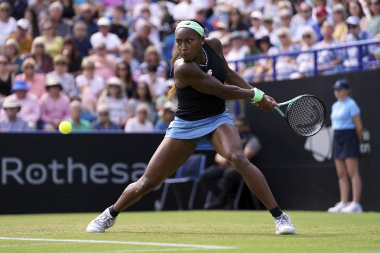 Eastbourne Tournament |  Gauff dismisses Pegula and will play the semis