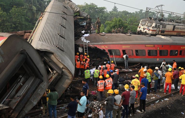 End of relief operations after train disaster in India