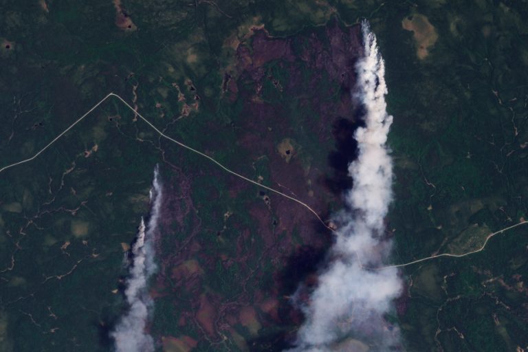 Forest fires |  The municipality of Normetal almost surrounded by flames, according to Quebec