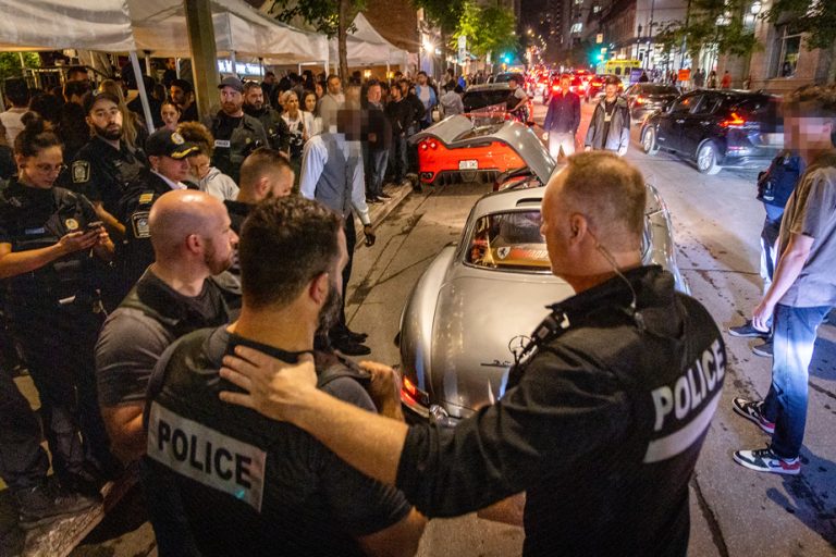 Formula 1 Grand Prix in Montreal |  Criminals strut, police watch