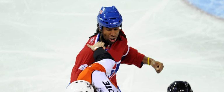 Georges Laraque: “My parents no longer wanted me to play hockey”